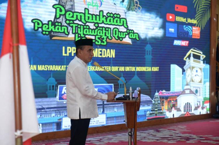 Edy Rahmayadi sebut Alquran Sebagai Petunjuk Bagi Umat Islam