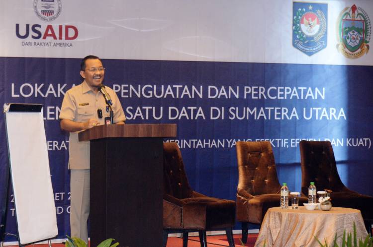 Ilyas Sitorus Harapkan Forum Satu Data Indonesia Hasilkan  Data Perencanaan dan Evaluasi Pembangunan yang Berkualitas