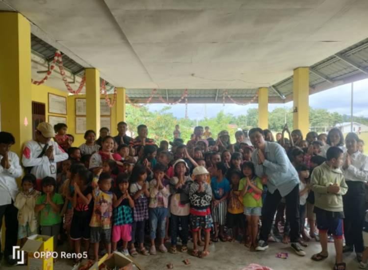 Puluhan Anak-anak Desa Lumban Gaol Ikuti Pekan Literasi