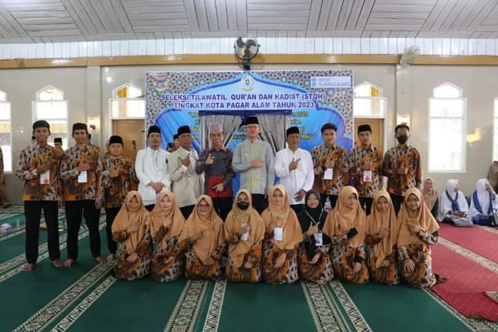 61 Santri Ikuti Seleksi Tilawatil Qur'an dan Hadist Tingkat Kota Pagar Alam