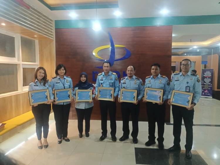 KPPN MEDAN I AWARD, Rutan Tanjung Pura Kanwil Kemenkumham Sumut Raih Penghargaan Periode Semester II Tahun 2022