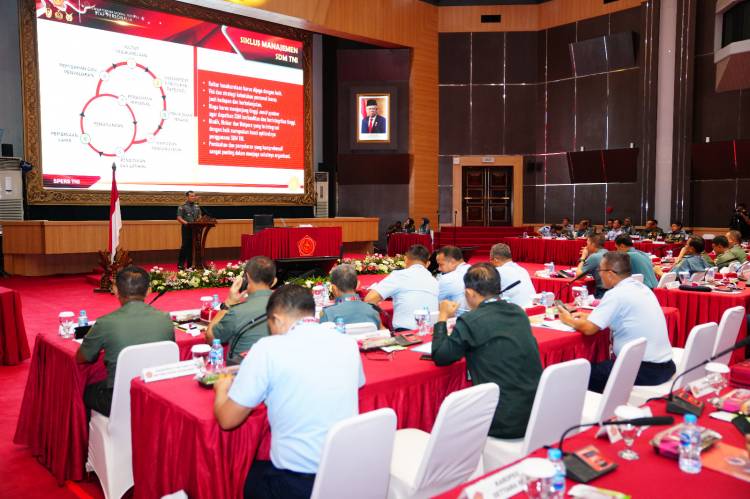 Kasum TNI : Pembinaan Personel TNI Harus Dilaksanakan Secara Tepat, Obyektif, dan Proporsional