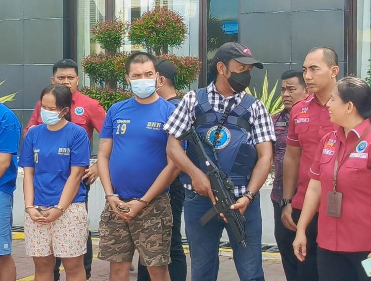 Pasutri Gagal Kirim Ganja ke Tangerang
