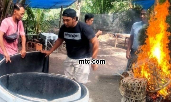 Polisi Gerebek Arena Sabung Ayam Di Desa Sei Kamah II