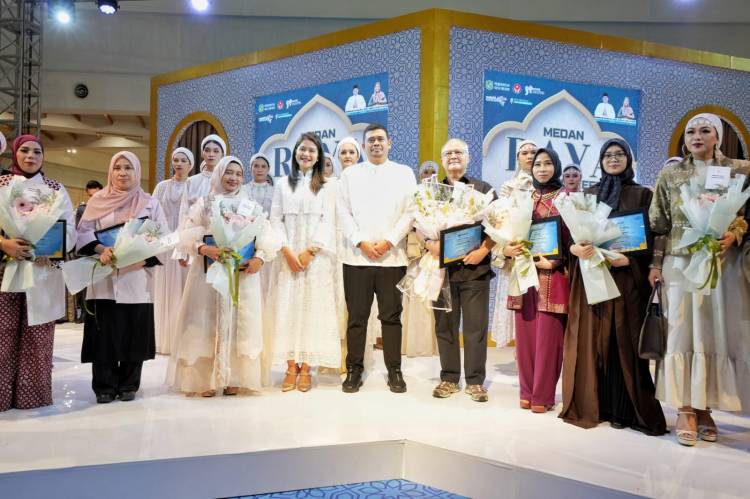 Tutup Medan Raya Fashion Week, Wali Kota Medan Berharap Medan Menjadi Rujukan Fashion Muslim di Indonesia
