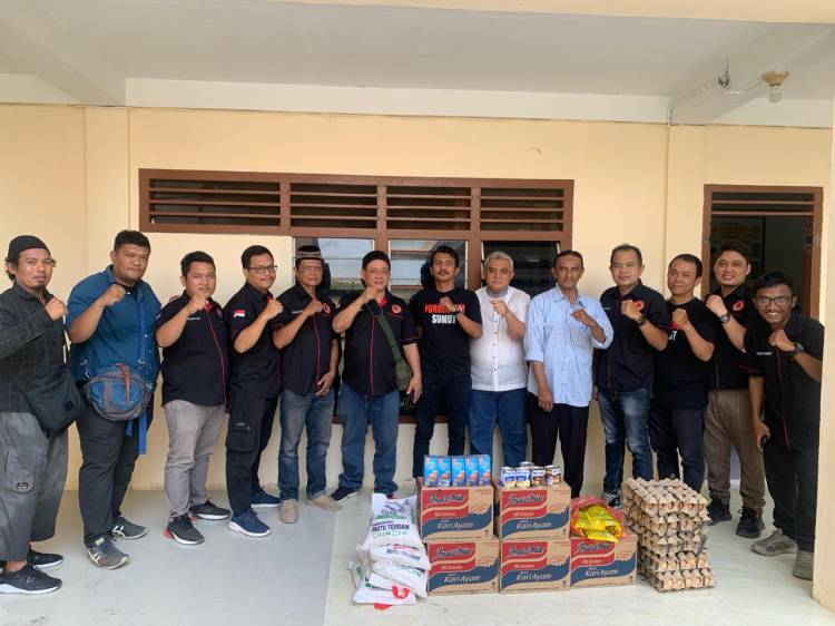 Berkah Ramadhan 1445 H, Forwakum Sumut Salurkan Sembako ke Panti Asuhan Darul Aitam