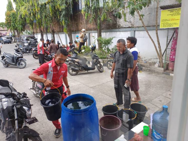 Viral di media sosial SPBU PATUMBAK salah isi BBM mengakibatkan kendaraan rusak