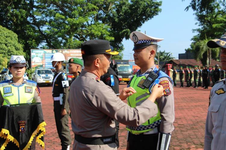 Polres Nias Gelar Apel Ops Keselamatan Toba 2024 Kecelakaan Lalu Lintas Diawali Pelanggaran