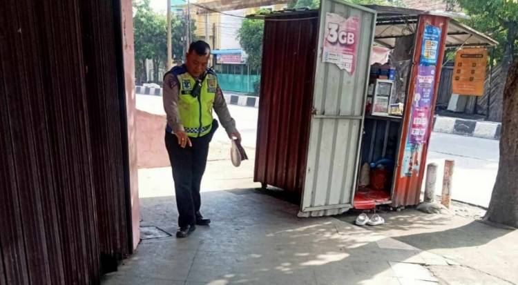 Ganas, Septor Polisi Raib Dilarikan Maling
