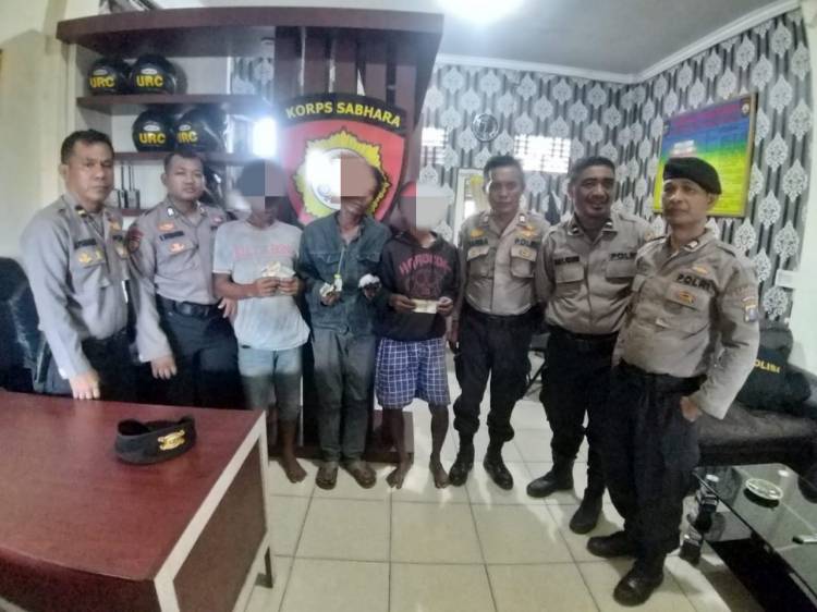 Tim Patroli Presisi Sat Samapta Polres Pelabuhan Belawan Sukses Tangkap 3 Pelaku Pungli