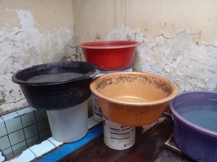 Hajab...., Air Tirtanadi 'KERING' di Jl. Sentosa Baru Medan Perjuangan