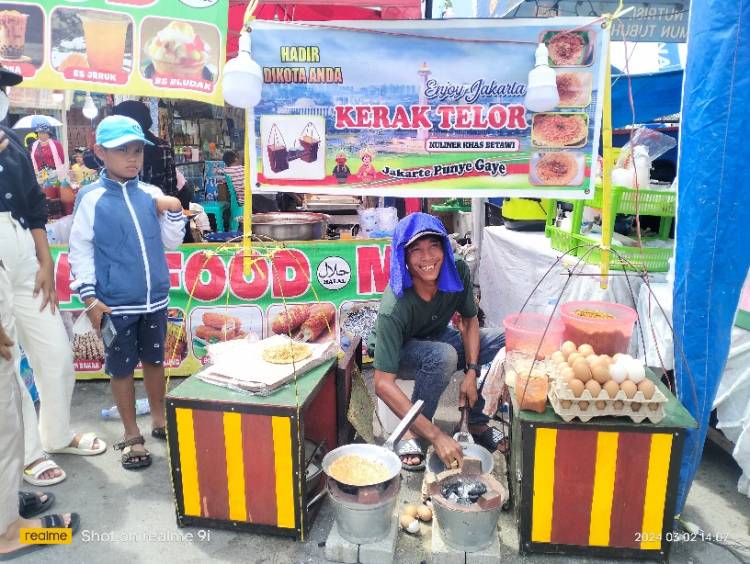 Event Powerboat, Pedagang Ketiban Rejeki