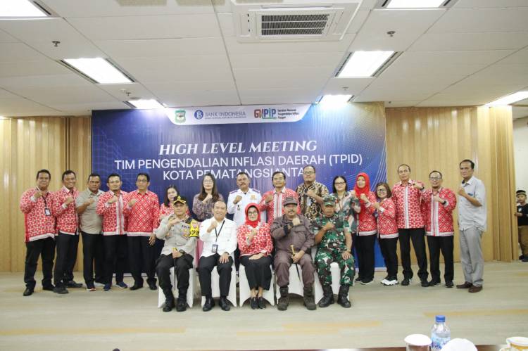 Walikota Susanti High Level Meeting TPID tahun 2024 di KPw Bank Indonesia Siantar