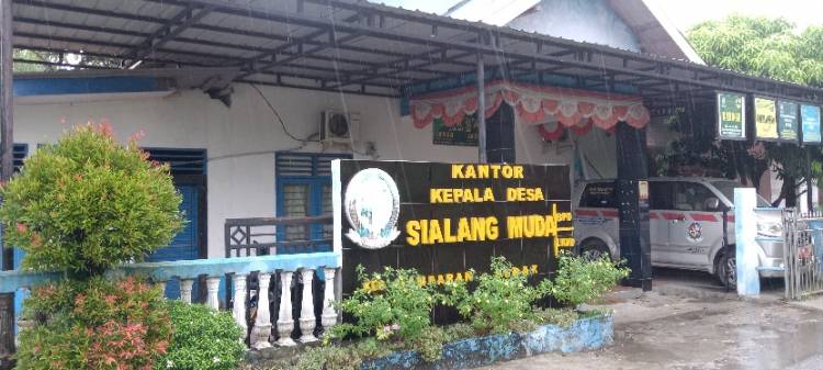 Pasca Tertangkapnya Kades Sialang Muda, Aktifitas Pelayanan Di Kantor Desa Sialang Muda Terhenti
