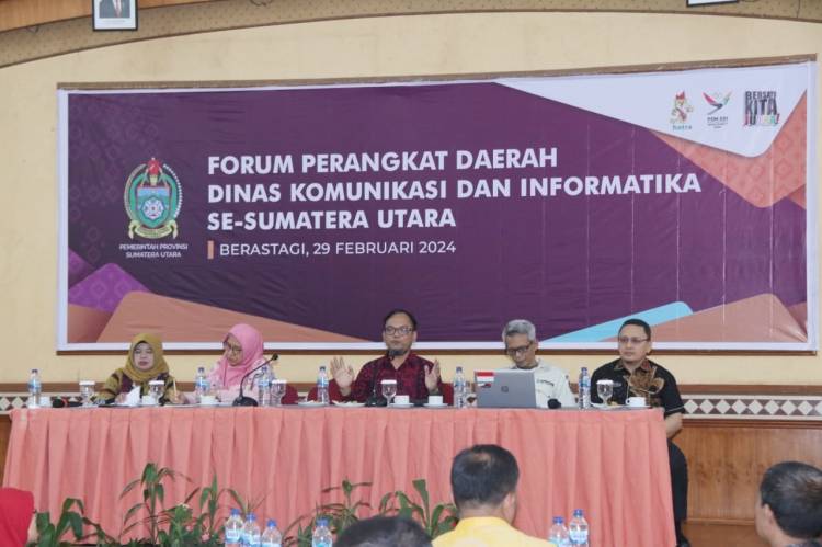 Selaraskan  Program Kerja Tahun 2025, Dinas Kominfo Sumut Gelar Forum Perangkat Daerah