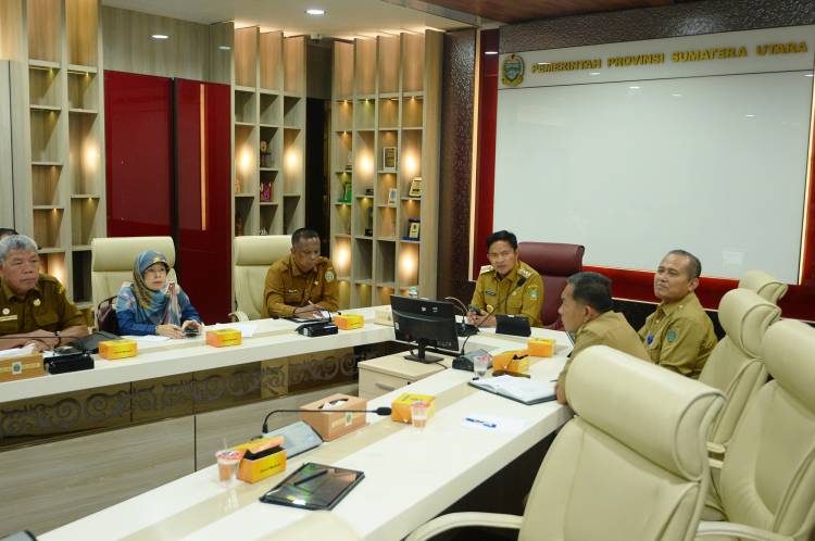 Pj Gubernur Sumut Ikuti Rakor Pengamanan Pasokan dan Harga Pangan Jelang Ramadan dan Idulfitri 2024