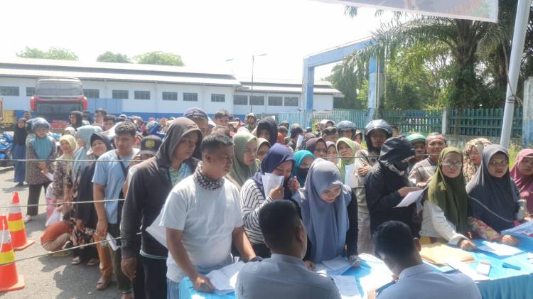 Antusiasme Warga di Hari Pertama Pendaftaran Mudik Gratis Pemko Medan Luar Biasa