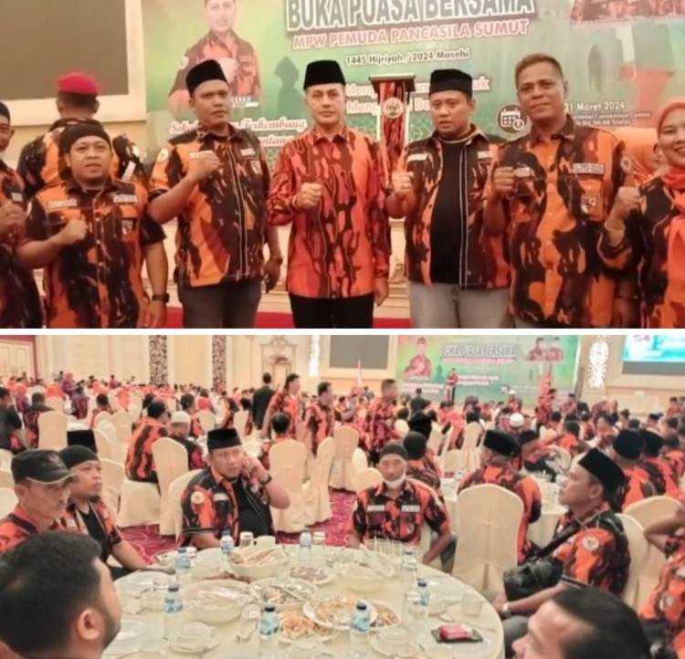 PAC Pemuda Pancasila Kecamatan Medan Denai, Menghadiri Acara Buka Puasa di Regale