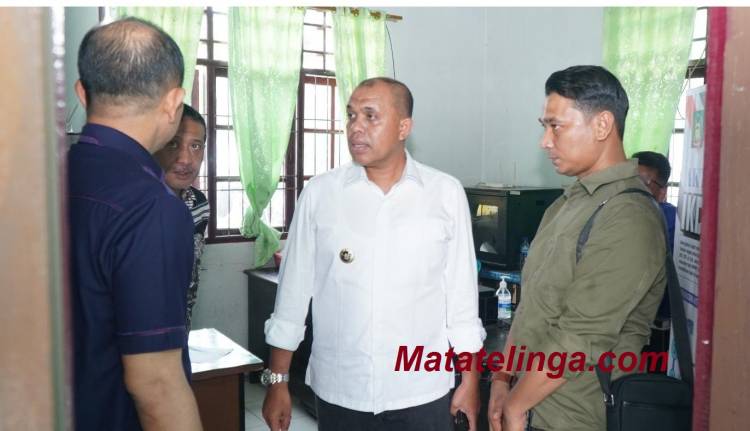 Pastikan pelayanan publik berjalan optimal, Pj Bupati Langkat Sidak Kantor Camat Sei Lepan
