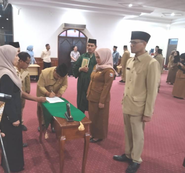 Gawat !!! Pemkot Tanjung Balai Lantik ASN Jelang Magrib