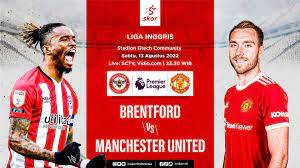 Pertandingan Brentford vs MU  live streaming di Vidio