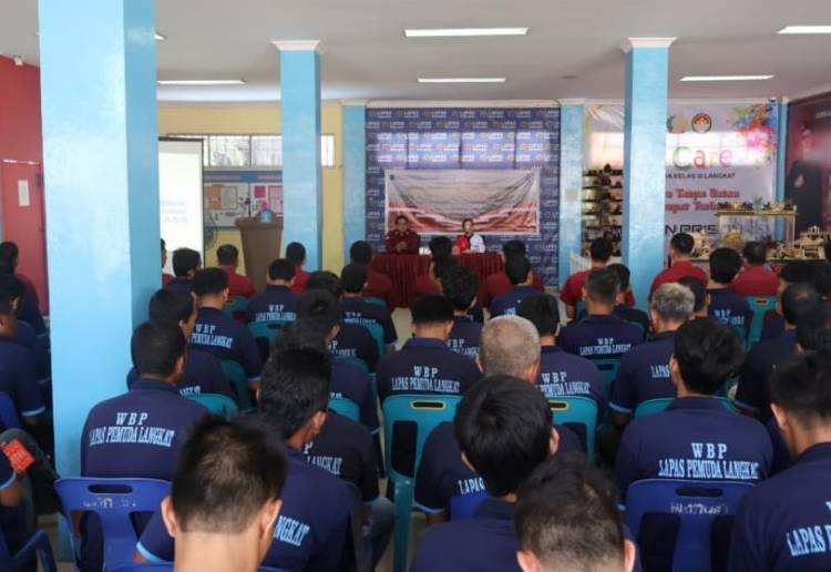 Lapas Pemuda Langkat Gandeng Yayasan Pelatihan Moralitas Budi Pekerti Bangsa Indonesia, Untuk Melatih WBP