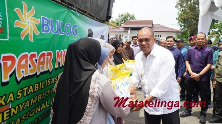 Antisipasi Inflasi Menjelang Ramadhan, Faisal Hasrimy Gelar Gerakan Pasar Murah di Kecamatan Sei Lepan