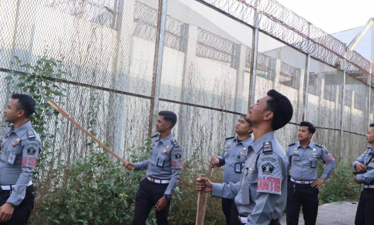 Cegah Gangguan Kamtib, Lapas Pemuda Langkat Lakukan Langkah Deteksi Dini