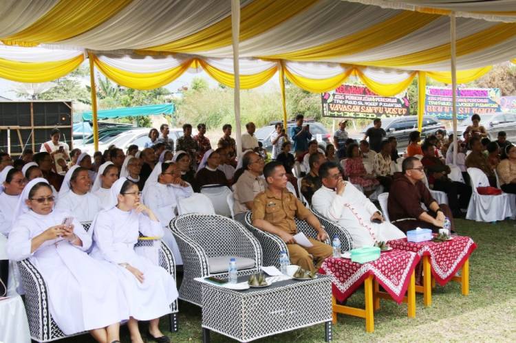 Wali Kota Hadiri Peresmian TPA-PAUD St Yosef Melalui Kadisdik Siantar