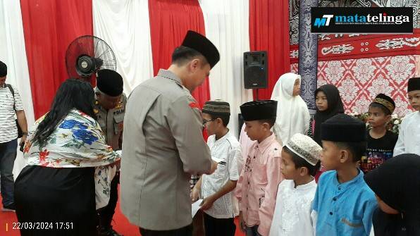 Buka Puasa Bersama Kapolres Labuhanbatu, Ustadz Badaruddin Barus SAg : Jabatan Itu Amanah Dari Pemberi Amanah