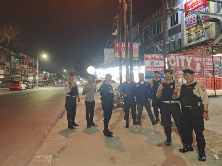 Gencar Laksanakan Patroli Malam Sat Samapta Polres Pelabuhan Belawan Berikan Rasa Aman