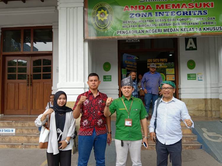 Sidang kedua perkara revitalisasi lapangan merdeka Medan