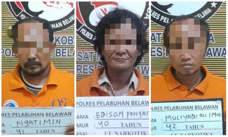 Operasi Grebek Kampung Narkoba, Tiga Warga Terciduk