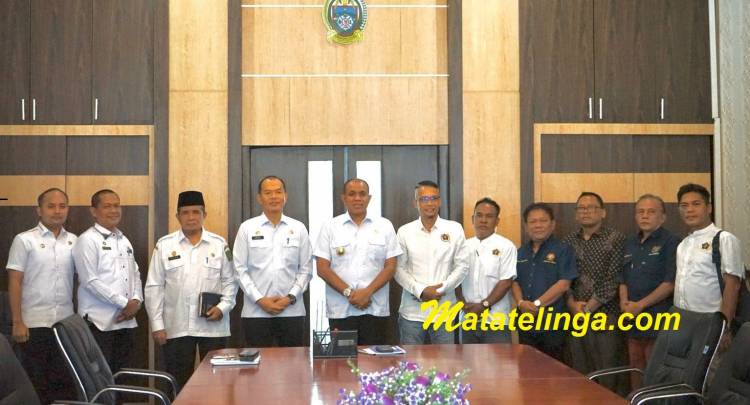 PWI Langkat beraudiensi, Pj Bupati Langkat berharap Wartawan Menjadi Humas di Setiap Instansi Pemerintahan