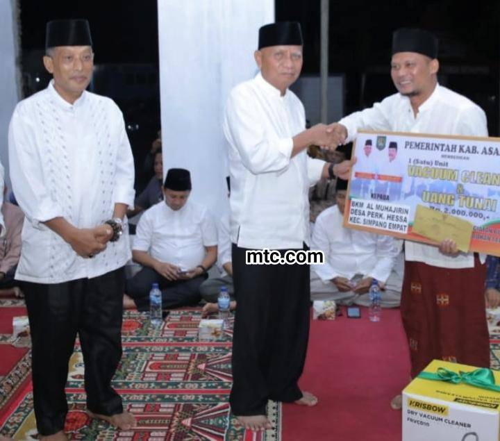 Bupati Asahan Sambangi Musholla Al- Mujahirin Dalam Giat Safari Ramadhan 1445 Hijriah