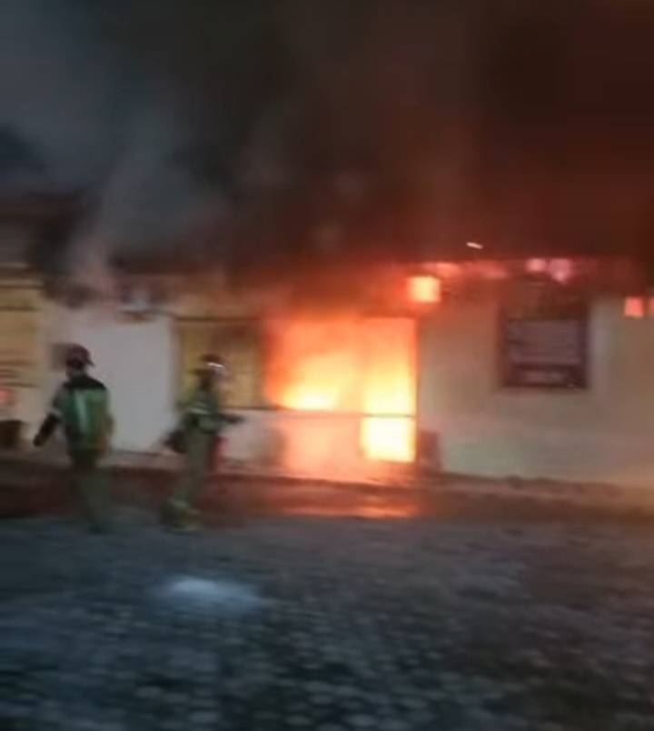 Polsek Medan Helvetia Kebakaran