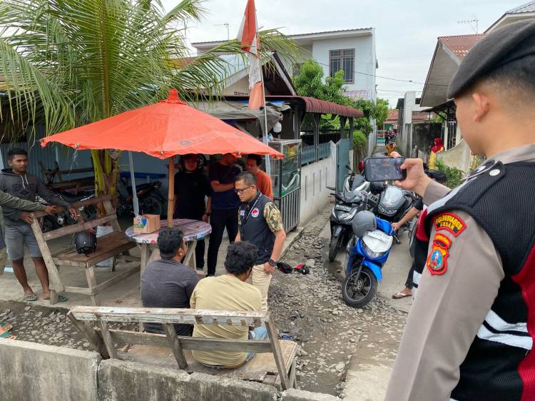 Lagi, Satres Narkoba Polrestabes Medan Gerebek Bantaran Rel KA Tembung : Bandar Sabu Diboyong