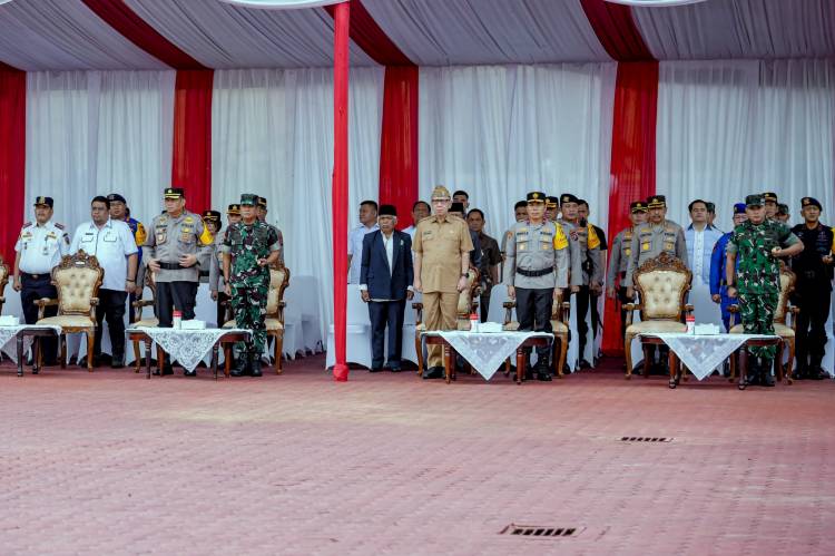 Apel Gelar Pasukan Operasi Ketupat Toba 2025, Pj Sekdaprov Sumut Optimis Keamanan dan Kenyamanan Pemudik Terjamin