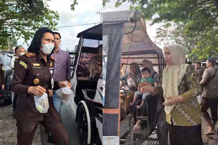 Berkah Ramadan 1446 H, Kejari Sergai Bagi-Bagi Takjil Kepada Masyarakat