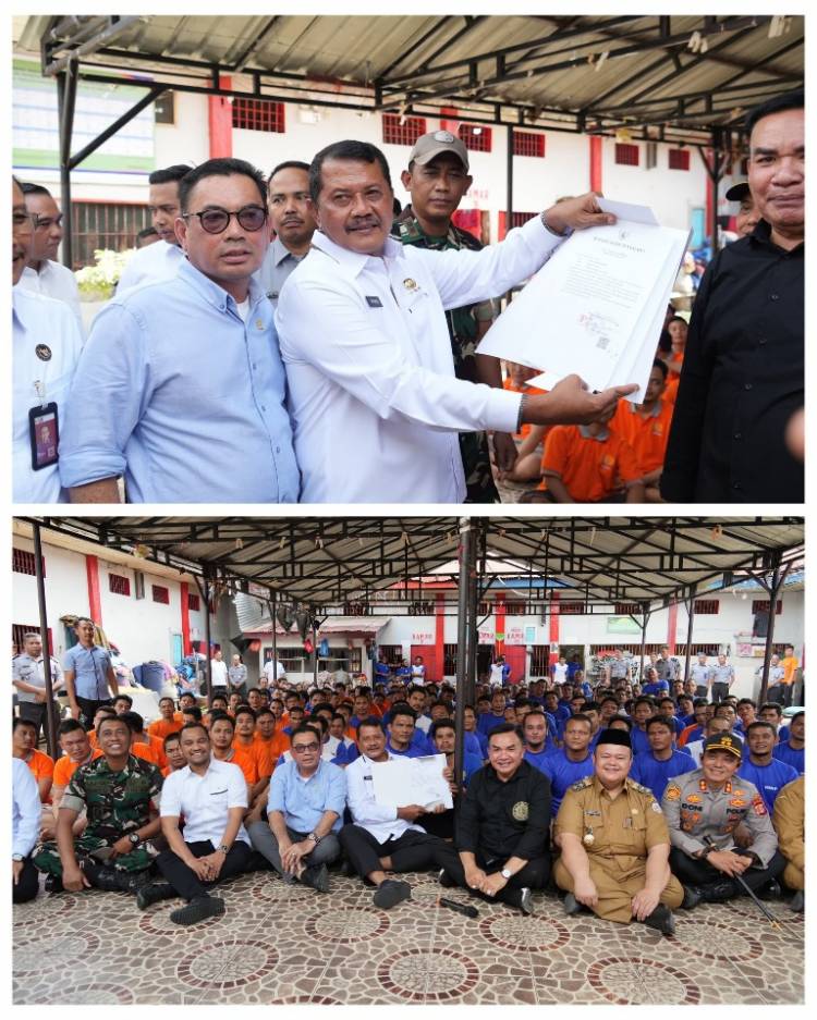 Dirjenpas Sentuh Hati WBP, Ajak Berbenah Lapas Kutacane