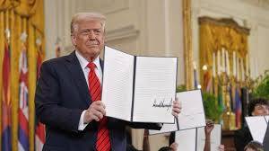 Perintah Eksekutif,  Trump Menandatangani Aturan Pemilu