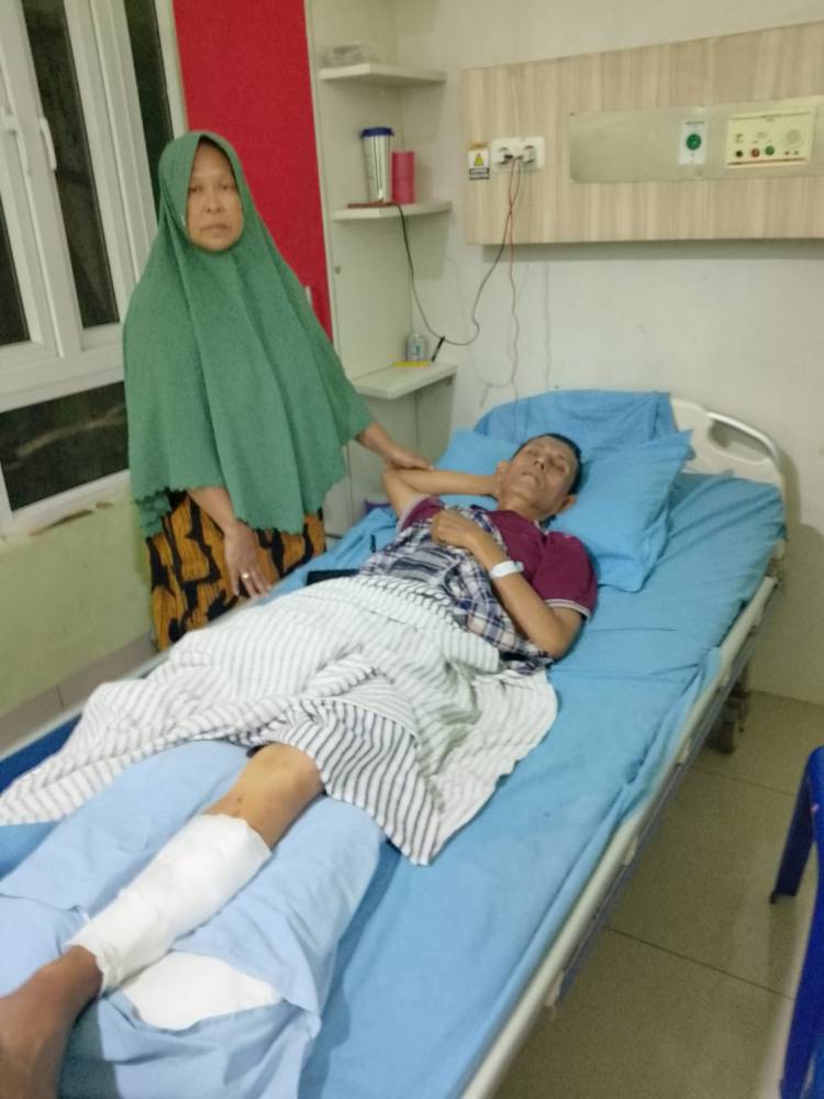 TOLONG...!!!! Tak Sanggup Bayar Biaya Operasi, Pasien RS Delima Tak Boleh Pulang