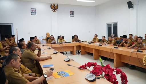 Provinsi Sumatera Utara Turunkan Tim Pemeriksa Kepala Daerah Periode 2021 - 2025 Yang Mengakhiri Masa Jabatannya Ke Labuhanbatu