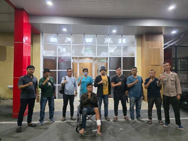 Maling Motor di Toko Susu Ditembak