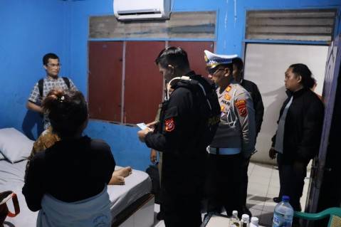 Polres Labuhan Gelar Razia Ditempat Hiburan Malam Di Rantauprapat