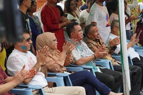 Pemko Medan Sambut Suka Cita Perayaan Festival Holi di Konjen India