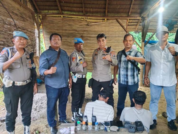 Dua Warga Desa Hulu Diamankan Polsek Pancur Batu.
