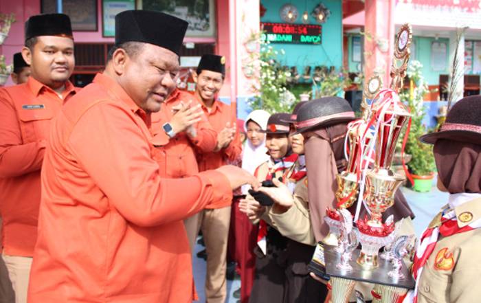 Pramuka Pengggalang Riad Madani Raih Juara Utama 3 dan Madya 2 dalam Gebyar Milad ke-114 Muhammadyah Belawan Wilayah Sumatera Utara