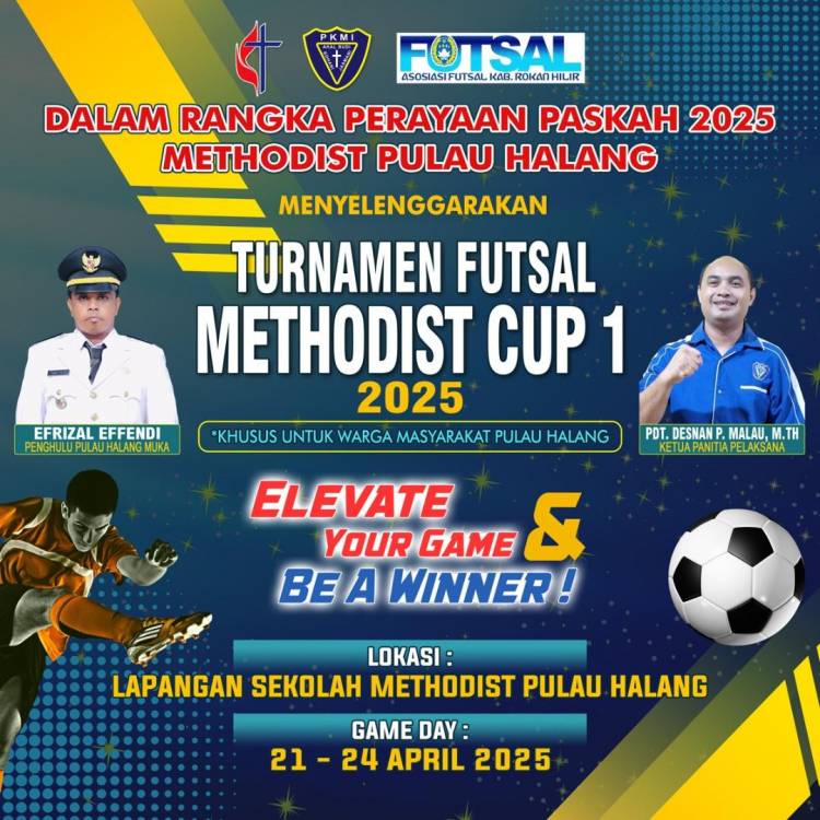 Perguruan Methodist Pulau Halang Muka Gelar  Turnamen Futsal