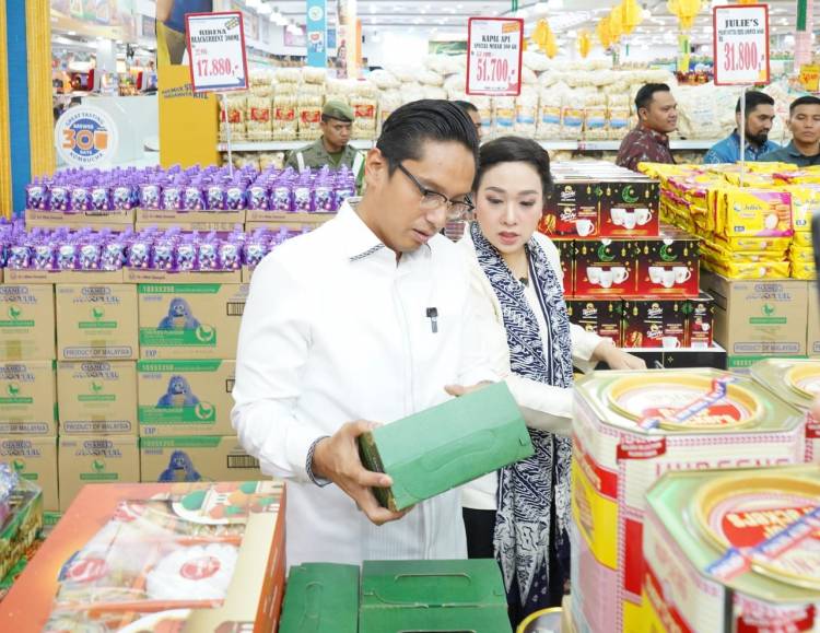 Rico Waas: Tarik Dulu, Dicek Betul!, Saat Tinjau Brastagi Supermarket